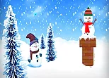 Snow Rain.io Fall Guys Jumping Game