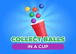 Collect Balls In A Cup