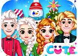 Frozen Princess Christmas Celebration