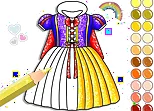 Princess Glitter Coloring