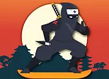Lava And Ninja Skateboard