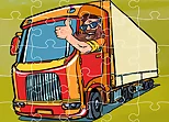 Semi Trucks Jigsaw