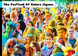 The Festival Of Colors Jigsaw