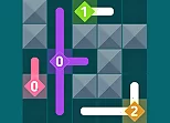 Cross Path Puzzle Game