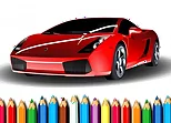 Racing Cars Coloring