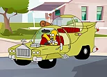 The Simpsons Car Jigsaw