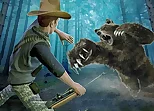 Wild Bear Hunting sniper shooting