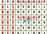 Animals Word Search