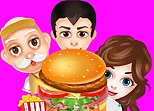 Buger Cooking Food Shop