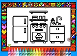 Color and Decorate Rooms