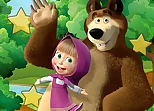 Little Girl and the Bear Hidden Stars