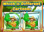 Which Is Different Cartoon
