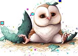 Cute Owl Slide
