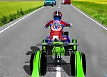 ATV Quad Bike Traffic Racer