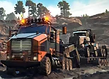 Trucks in Mud Jigsaw