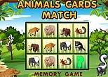 Animals Cards Match