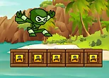 Green Ninja Run