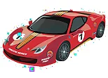 Sport Cars Coloring