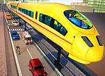 Euro Train Simulator Game 3D