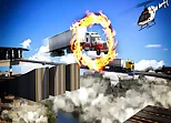 Impossible Truck Driving Stunt Track Parking