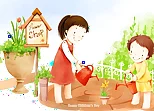Cartoon Childrens Day Puzzle