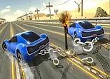 Chain Car Stunt Game