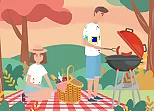 Barbecue Picnic Hidden Objects