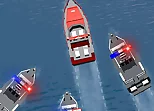 Police Boat Chase