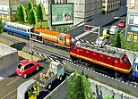 Modern Train Driving Simulator: City Train Games