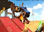 Monster Truck Impossible Track Plane Simulator