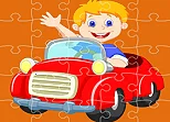 Pedal Cars Jigsaw