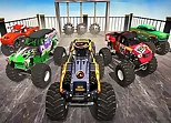 Monster Truck Impossible Stunt Track