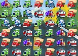 Cartoon Trucks Match 3
