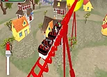 Roller Coaster Crazy Drive Game