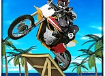 Beach Bike Stunts Game