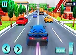 Car Racing in Fast Highway Traffic