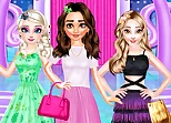 Princesses Different Style Dress Fashion