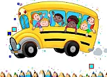School Bus Coloring Book