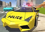 Police Drift Car