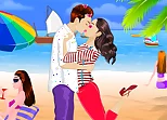 First Valentine Kissing