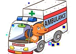 Cartoon Ambulance Puzzle