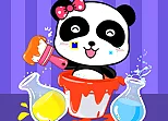 Baby Panda Color Mixing Studio