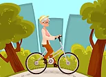 Happy Bike Riding Jigsaw