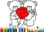 Happy Valentines Day Coloring