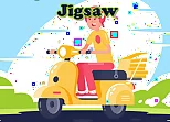 City Scooter Rides Jigsaw