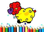 Baby Sheep Coloring Game