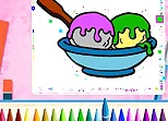 Online Ice Cream Coloring