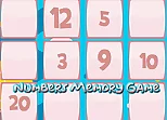 Memory Game With Numbers
