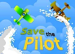 Save The Pilot Airplane HTML5 Shooter Game