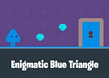 Enigmatic Blue Triangle